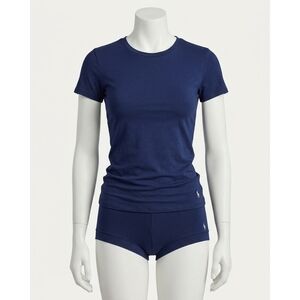 NEW POLO RALPH LAUREN mid rise girl short in navy